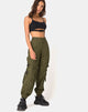 Afbeelding van Clive Broek in Khaki Boor