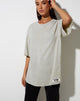 Afbeelding van Cocoon T-shirt in ecru Angelo Label Embro