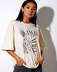 Afbeelding van Cocoon Tee in Stone Angel Energy
