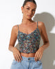 Afbeelding van Conchita Crop Top in Folk Floral