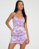 Afbeelding van Coti Bodycon Dress in Rose Flock Lilac