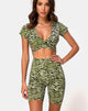 Afbeelding van Cycle Short in Zebra Fluogroen