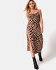 Afbeelding van Cypress Midi Dress in Flintstone