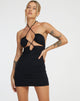 Afbeelding van Cyra Cutout Dress in Zwart