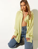 Afbeelding van Dael Oversized Shirt in Crinkle Sage
