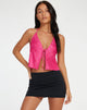 Afbeelding van Dama Crop Top in Hot Pink