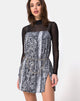 Afbeelding van Datista Slip Dress in Snake