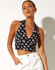 Afbeelding van Datri Crop Top in 90s Daisy