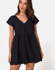 Afbeelding van Deira Babydoll Jurk in Zwart