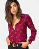 Afbeelding van Dimaris Shirt in Magenta Roze
