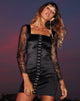 Afbeelding van Dulipa Mini Dress in Zwart