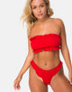 Afbeelding van Effie Bikinitop in Rode Rib