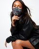 Afbeelding van Gezichtsmasker in Abstract Dier