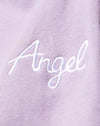 Violet Engel Embro in Wit