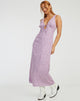 Afbeelding van Fiaso Midi Dress in Ditsy Rose Lilac