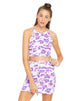 Afbeelding van Motel Folly Crop Top in Monorose Lila