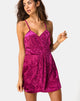 Afbeelding van Furia Slip Dress in Burgundy Crush