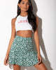 Afbeelding van Gaelle rok in Floral Field Green