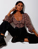 Afbeelding van Glario Crop Top in Herfstbloesem
