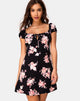Afbeelding van Gaval Mini Dress in Vintage Rose Pink