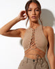 Afbeelding van Giwta Crop Top in Biscuit