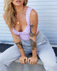 Afbeelding van Gladis Vest Top in Ditsy Rose Lila