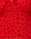 Rode maas Red Heart Flock