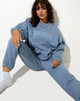 Afbeelding van Glo Sweatshirt in Poederblauw Herinneringen Embro