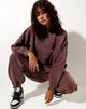 Afbeelding van Glo Sweatshirt in bruine was LAmour Motel Embro
