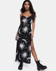 Afbeelding van Hime Maxi Dress in oversized Sun Moon and Stars