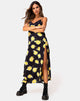 Afbeelding van Hime Maxi Dress in Sunny Days Zwart