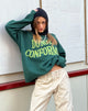 Afbeelding van Jamin Trui in Groen 'Do Not Conform