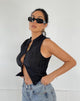 Afbeelding van Inara Crop Top in Crinkle Black