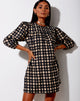 Afbeelding van Isha Mini Dress in 90s Grunge Check