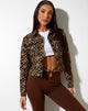 Afbeelding van Jada Jas in Patchwork Daisy Bruin