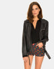 Afbeelding van Jango Short in Fruit Polka Zwart