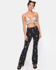 Afbeelding van Jeevan Broek in Klein Hemels Zwart X Princess Polly