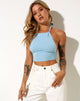 Afbeelding van Jica Crop Top in Nantucket Blue