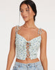 Afbeelding van Kali Cami Top in Pretty Petal Green
