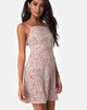 Afbeelding van Kayla Mini Dress in Safari Taupe