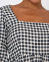 Gingham Crème