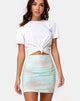 Afbeelding van Kimmy minirok in Pastel Tie Dye