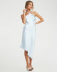 Afbeelding van Kimora Midi Dress in Satin Ice Blue