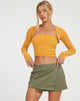 Afbeelding van Kouna Crop Top in Abrikoos
