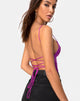 Afbeelding van Koza Bodice in Satijn Violet