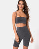 Afbeelding van Bike Short in Zilver Glitter