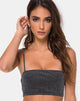 Afbeelding van Kozina Crop Top in Zilverglitter