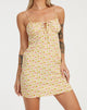 Afbeelding van Kumala Slip Dress in Daisy Chain Cream