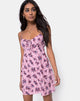 Afbeelding van Kumala Slip Dress in Soheila Floral Blush