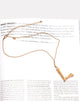 Afbeelding van Ketting in goud Letter L